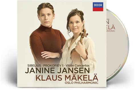 Sibelius Prokofiev Violin Concertos Janine Jansen Klaus Makela