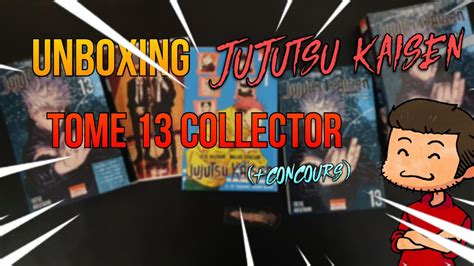 UNBOXING DU TOME 13 COLLECTOR DE JUJUTSU KAISEN YouTube