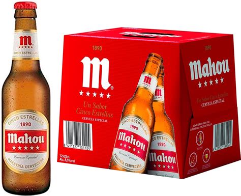 Mahou Estrellas Cerveza Especial Dorada Lager Sabor Estrellas