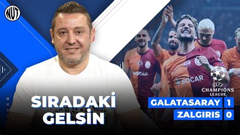 Galatasaray 1 0 Zalgiris Maç Sonu Nihat Kahveci UCL YouTube