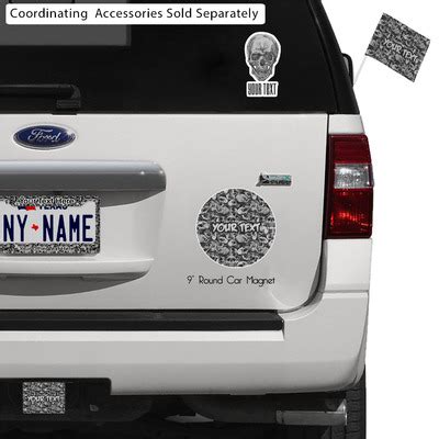 Custom Skulls Graphic Car Decal (Personalized) | YouCustomizeIt