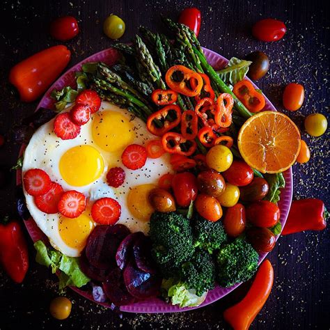 Food Beautiful Colorful By Healthyfoodbychefbosquet