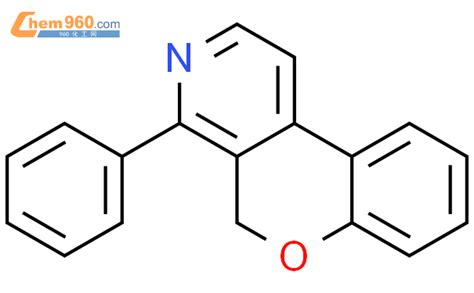 95545 96 3 5H 1 Benzopyrano 3 4 c pyridine 4 phenyl 化学式结构式分子式mol