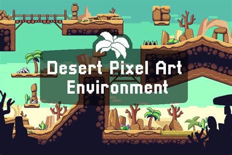 Forest Desert Pixel Art Platformer Sprites Pixel Art Sponsored D