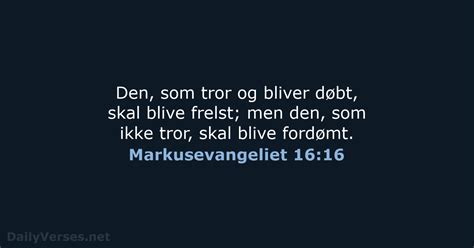 Den September Dagens Bibelvers Da Markusevangeliet