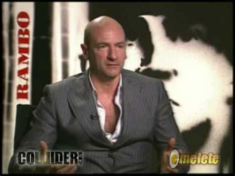 Graham Mctavish exclusive interview in Rambo - YouTube Graham Mctavish ...