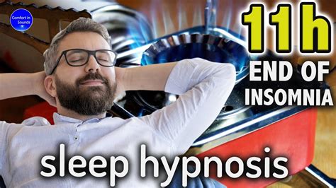 Sleep Hypnosis Fall Asleep Easily Fire On Gas Stove Sound To Sleep Deeply White Noise Youtube