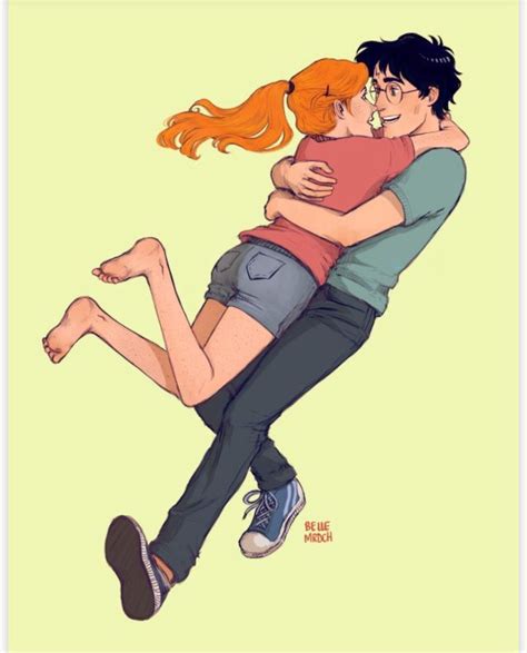 Fanarts De Harry Potter Hinny Wattpad Harry Potter Ginny Weasley Gina Weasley Arte Do