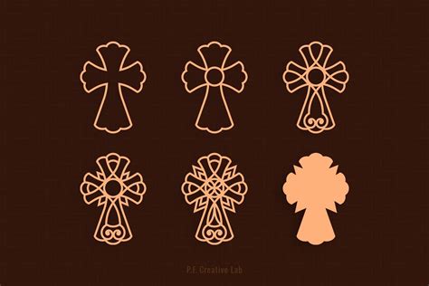 Cross Svg 3d Layered Cross Svg Faith Svg 3d Cross Svg Cross Mandala