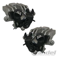 2x BREMSSATTEL BREMSZANGE HINTERACHSE LI RE Audi A6 ALLROAD 4B VW