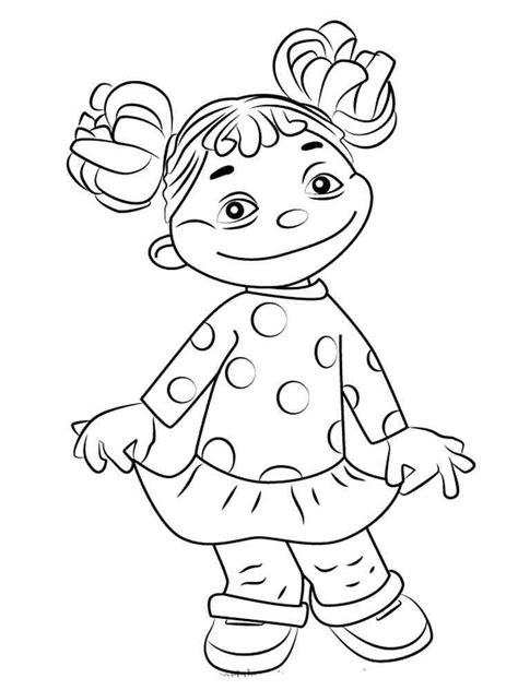 Sid the Science Kid coloring pages