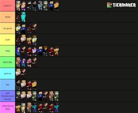 Qsmp Duos Ships Tier List Community Rankings Tiermaker