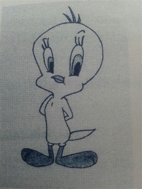 Tweety Pencil Drawing