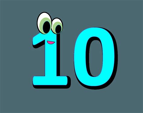 Numbers Clipart 1-10 - MockoFUN - Clip Art Library