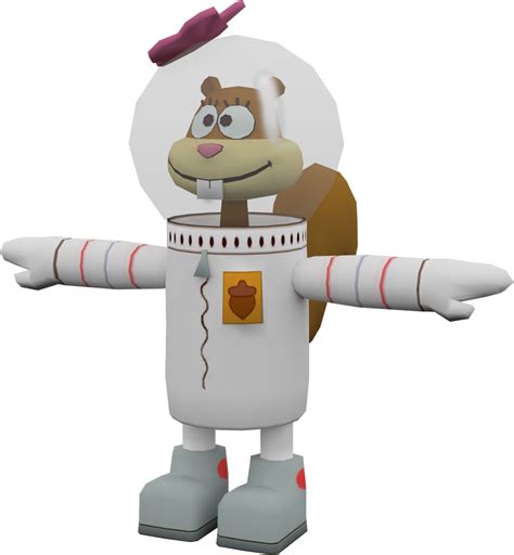 Sandy Cheeks Nicktoons Unite Model By CRASHARKI On DeviantArt