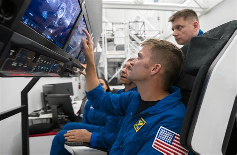 Spacex Crew 8 Crew Members During A Training Session Flickr