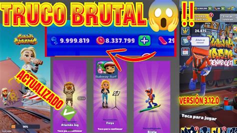 Como Hackear Subway Surfers Versi N Actualizado Facil Youtube