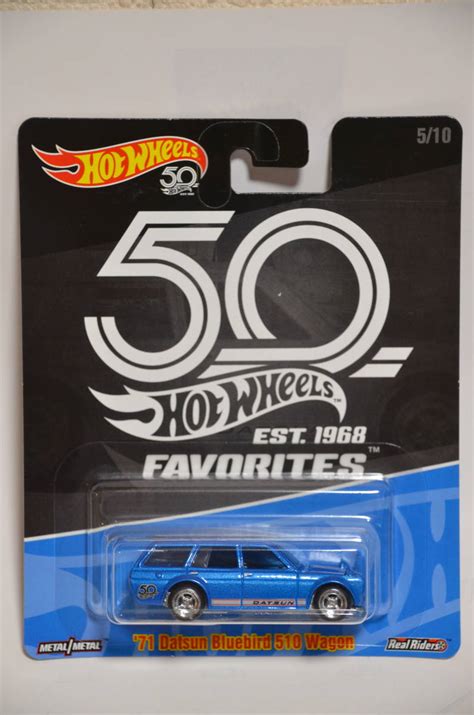 Yahoo Hot Wheels Favorites A Assort Datsun Blue
