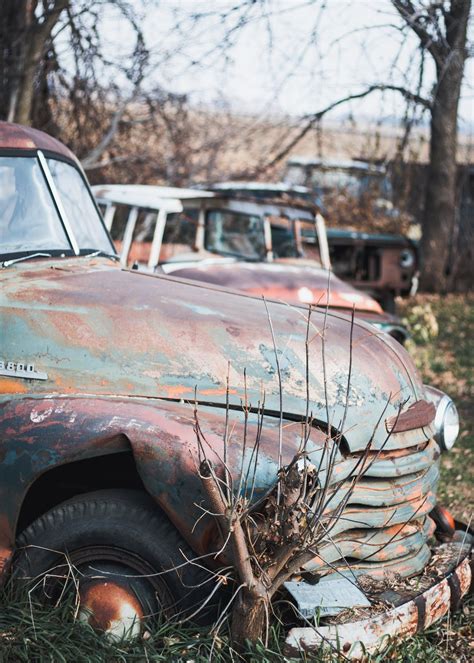 Photo Gratuite De Brisé Clairière Corrosion Déclin Rétro Rouillé