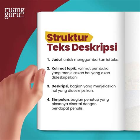 pengertian teks deskripsi ciri struktur jenis contoh