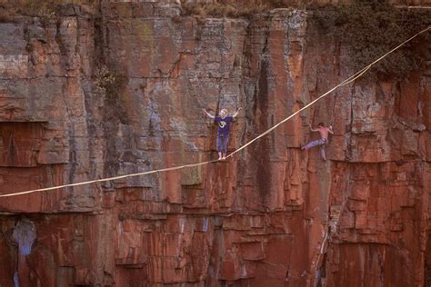 Slackliner Interview Tim Slab Industrious Climber And Highliner