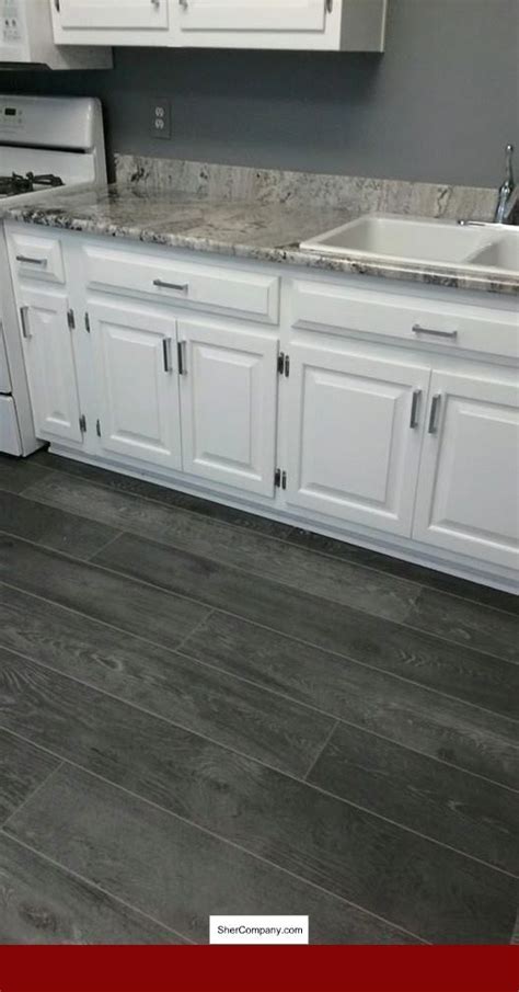 Grey Wood Tile Kitchen Floor Clsa Flooring Guide