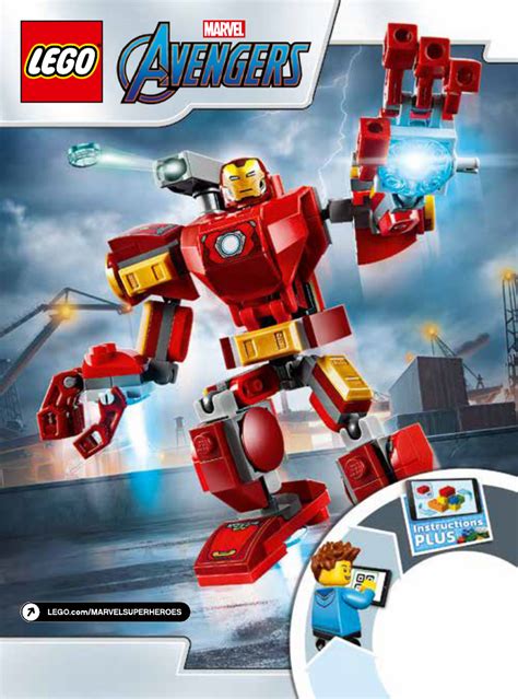 Manual De Uso Lego Set Super Heroes Armadura Rob Tica De Iron Man