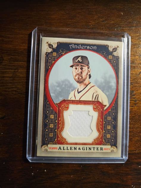 2023 Allen Ginter Full Size Game Used Jersey Relic B SP AGRB IA Ian