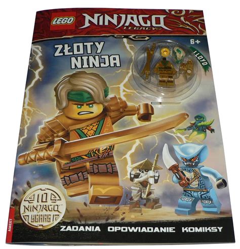 Lego Ninjago Z Oty Ninja Figurka Lego Lloyd Ksi Ka