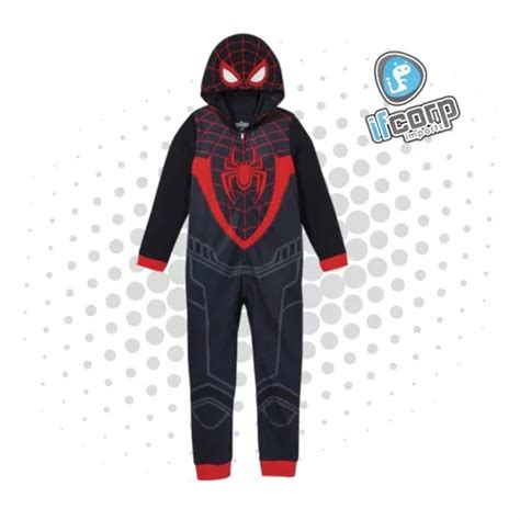 Pijama Mameluco Spiderman Miles Morales Kid Xs 4 5 MercadoLibre