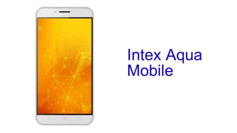 Intex Aqua Mobile Specification INDIA YouTube