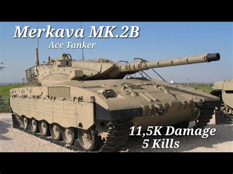 World Of Tanks Console Merkava MK 2B 1st Ace Tanker YouTube