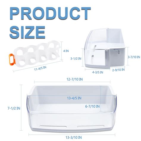 Cenipar Upgrade Aap Refrigerator Door Shelf Bin Replacement