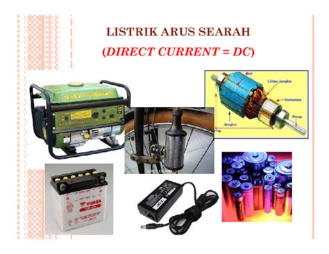 (PDF) LISTRIK ARUS SEARAH (DIRECT CURRENT = DC