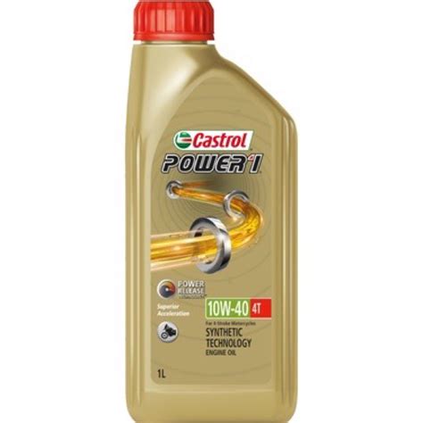 T Castrol Power Power L Litre Api Sl Jaso Ma Minyak Hitam Motor