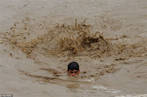 Luxury Hotel Is Swept Away By Floods In Pakistan That Have Damaged