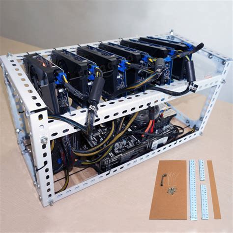 DIY Aluminum Frame Mining Rig Frame For 6 GPU Mining Crypto-currency Mining Rigs Sale - Banggood.com