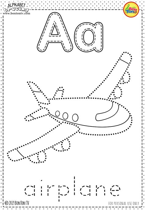 Alphabet Letters To Print And Trace