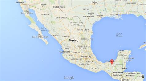 Where is Palenque on map of Mexico