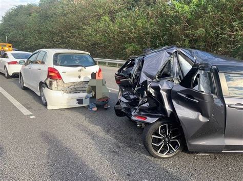 嚇死人了 被大房車來這麼一下後座就扁了 國3大溪段「8車連環撞」 第12頁 Mobile01