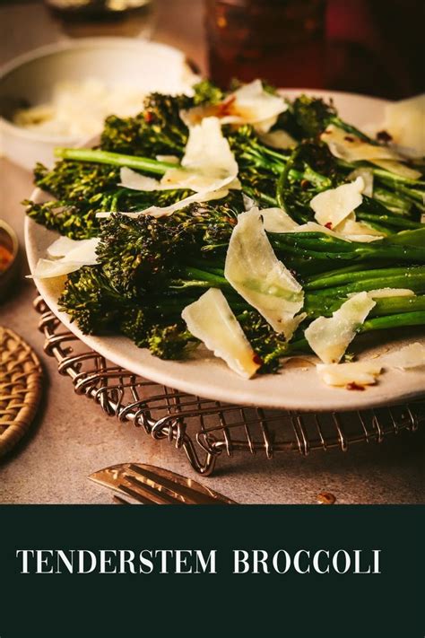 Roasted Tenderstem Broccoli With Honey And Parmesan Recipe Side