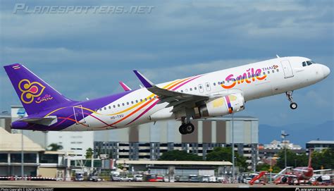 HS TXU Thai Smile Airbus A320 232 WL Photo By SOMPOL JUNLAMART ID