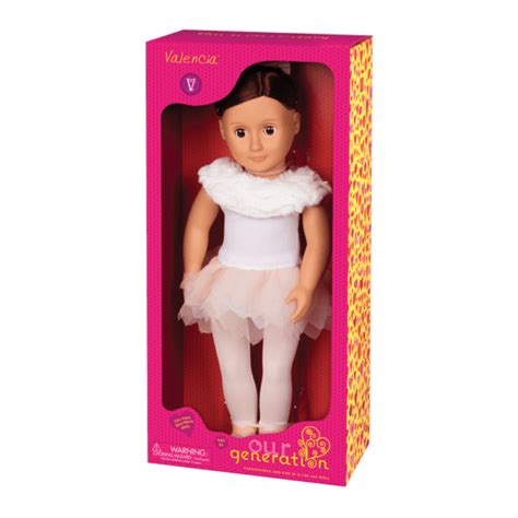 Our Generation Valencia Ballerina 18 Inch Doll Jr Toy Company