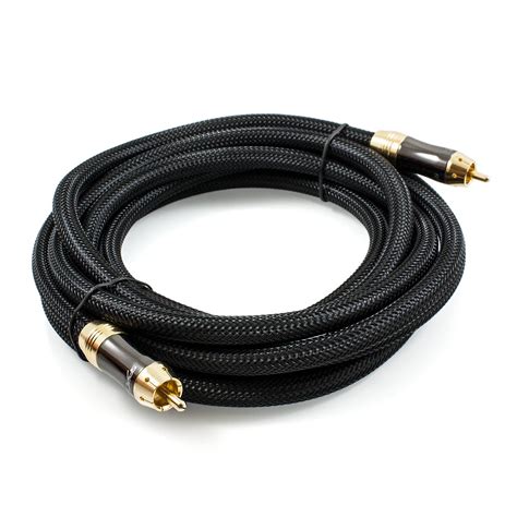 Space Saturn Series™ Ultra Premium Subwoofer Interconnect Cable