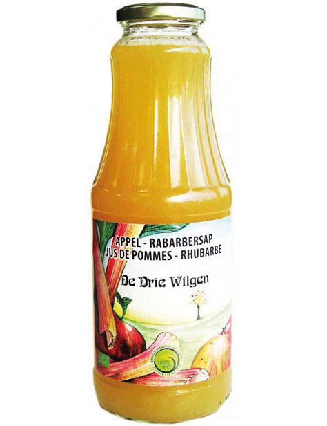 JUS DE POMME RHUBARBE 3 WILGEN