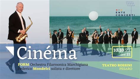 Concerto inaugurale CINÉMA FORM Orchestra e Federico Mondelci 2023