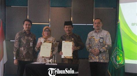 Optimalkan Program Jkn Kementerian Agama Jawa Tengah Tanda Tangani Kerja Sama Dengan Bpjs