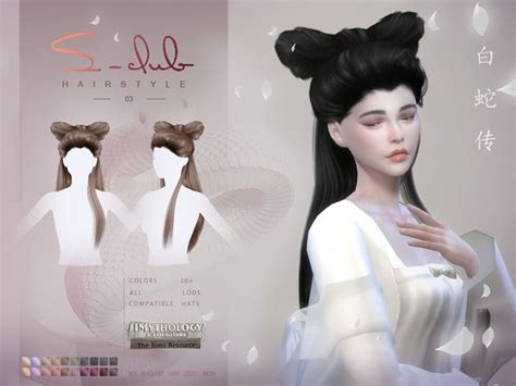 The Sims Resource Simythology Hairstyle In Sims Hair