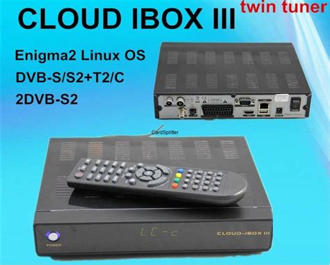 Tuner Cloud Ibox Iii Twin Tuner Dvb S S T C Linux Enigma Hd