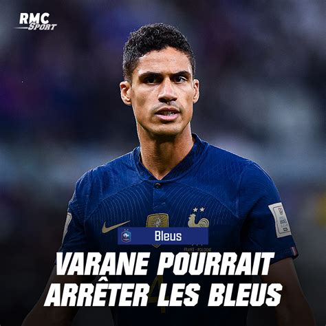 Rmc Sport On Twitter Rapha L Varane Pourrait Annoncer Sa Retraite